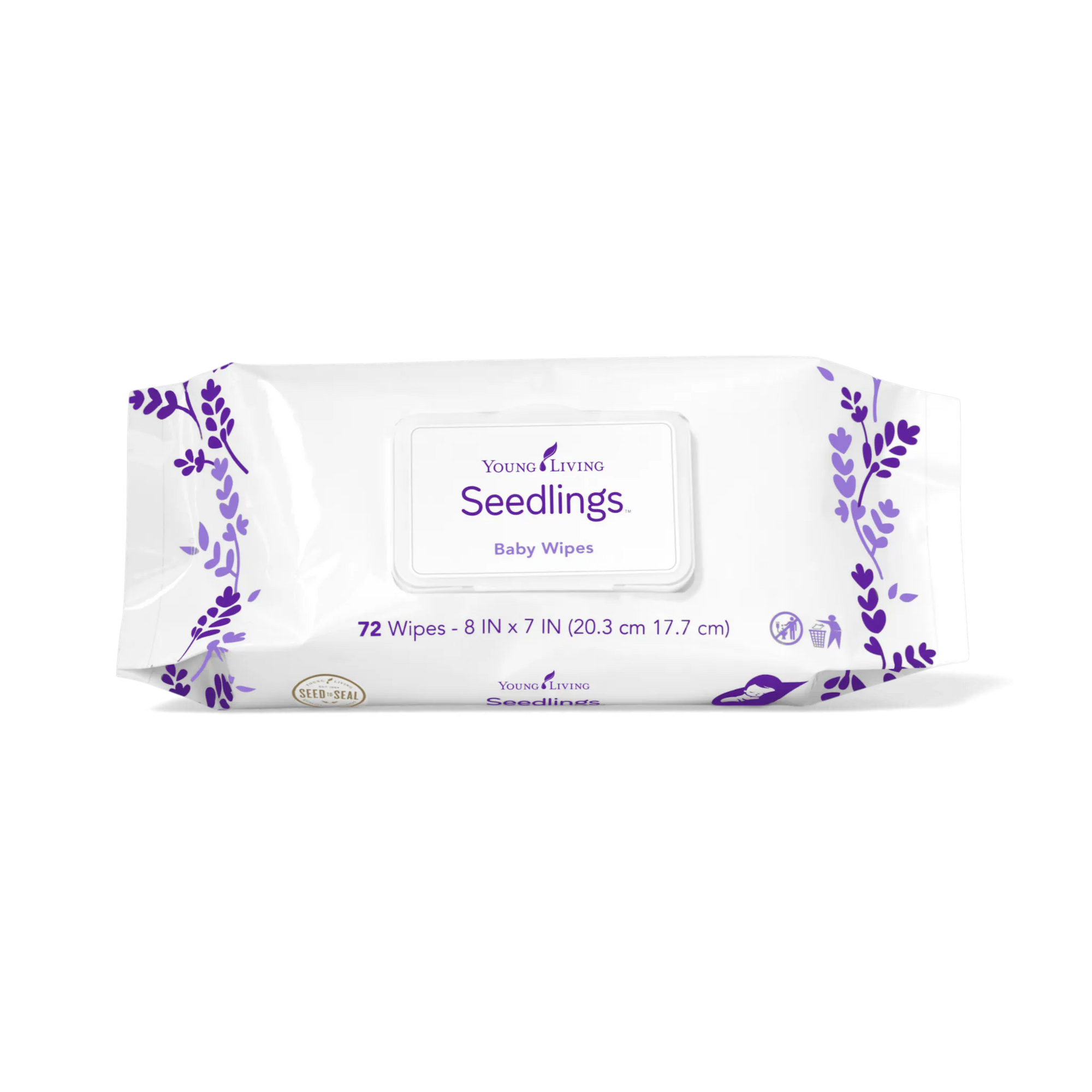 Seedlings Baby Wipes pack of 72