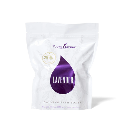Lavender Calming Bath Bombs, pack of 4