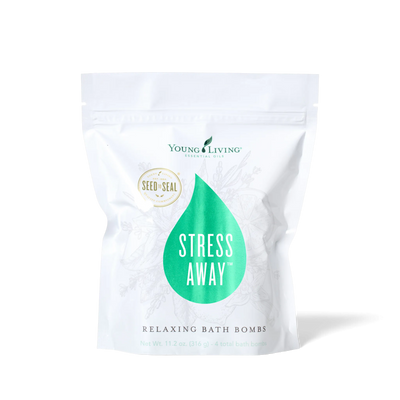 Stress Away Relaxing Bath Bombs, pack of 4