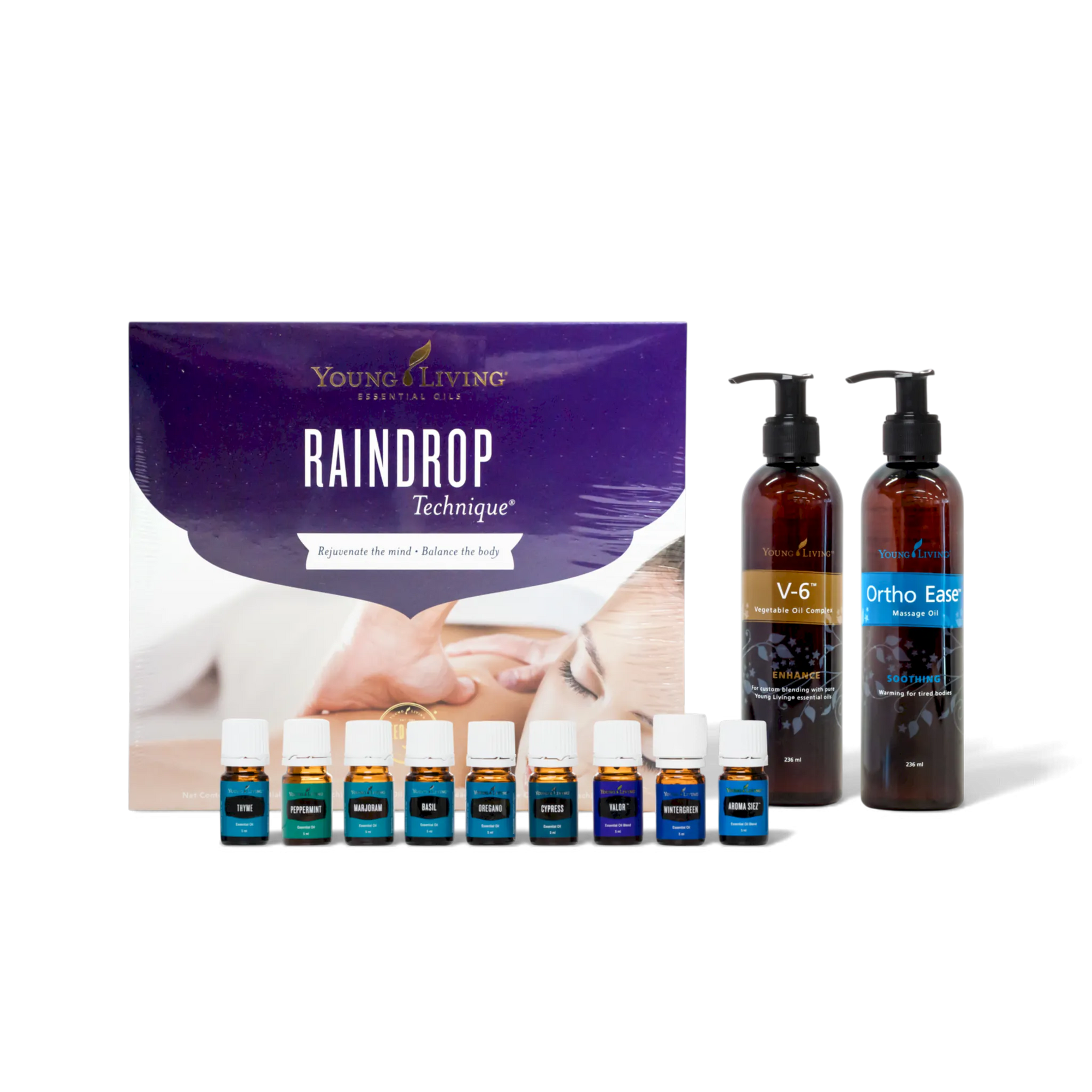 Raindrop Technique Essential Oil Collection