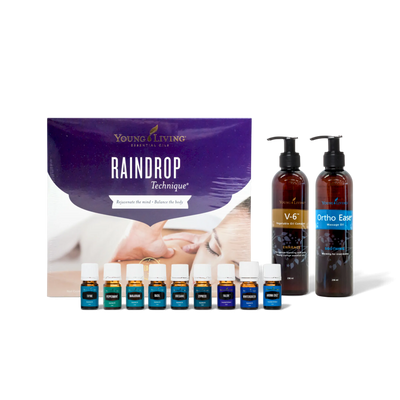 Raindrop Technique Essential Oil Collection
