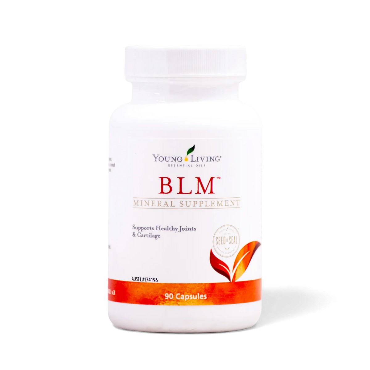 BLM mineral supplement bottle, 90 capsules