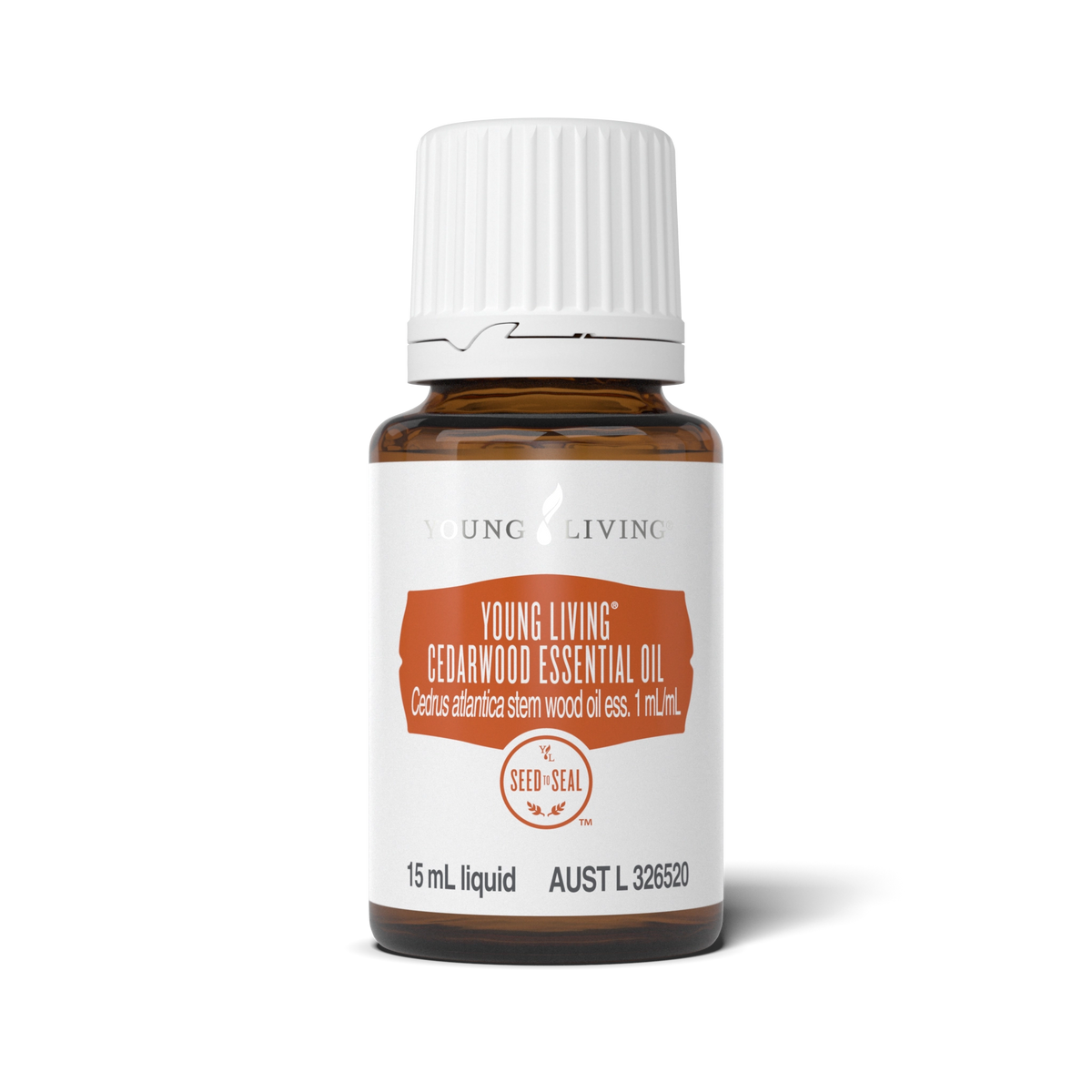 Cedarwood Wellness Essential Oil 15 ml bottle