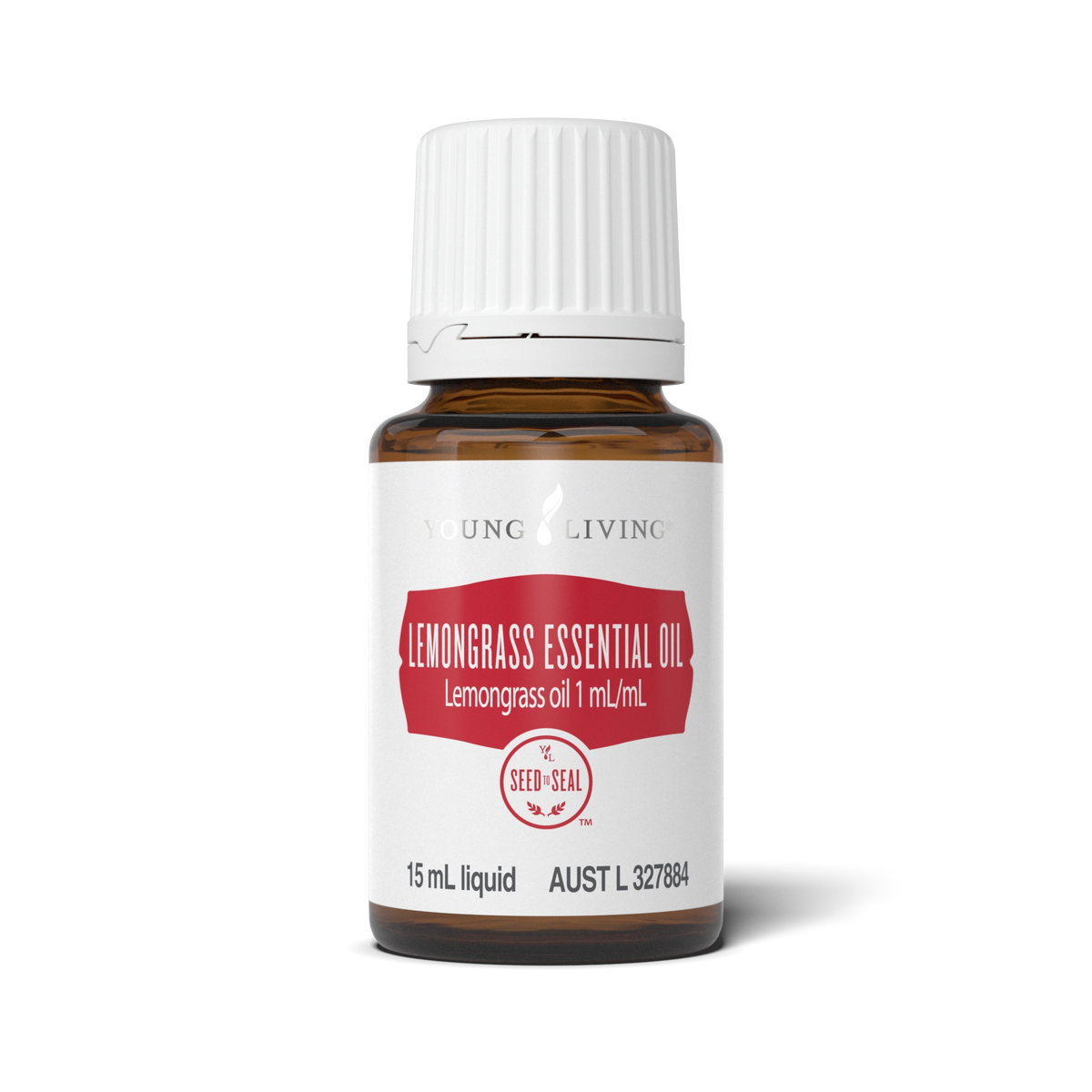 Lemongrass Wellness Essential Oil 15 ml bottle