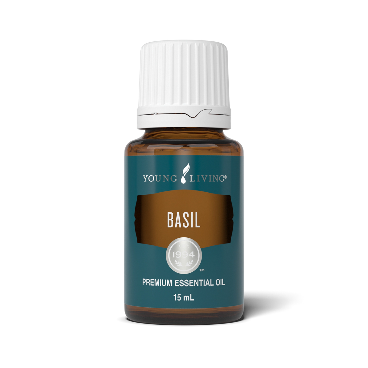 Basil Essential Oil 15 ml bottle