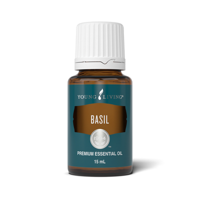 Basil Essential Oil 15 ml bottle