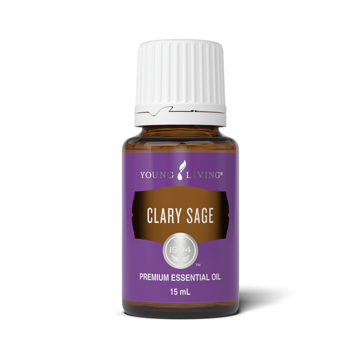 Clary Sage Essential Oil 15 ml bottle