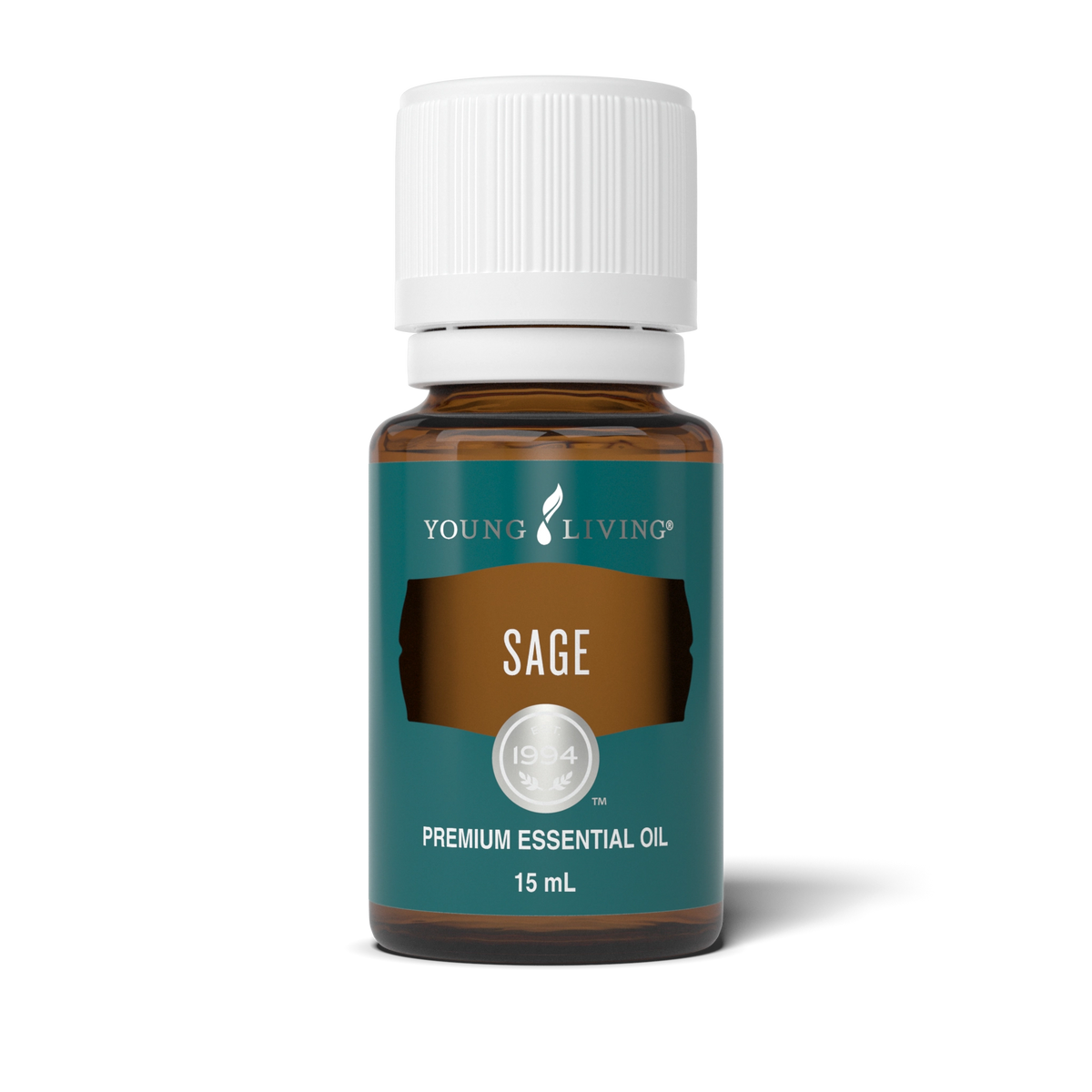 Sage Essential Oil 15 ml bottle