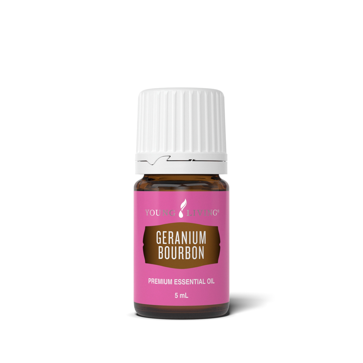 Geranium Bourbon Essential Oil 5 ml bottle