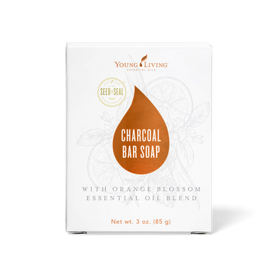 Orange Blossom Charcoal Bar Soap, 85 g