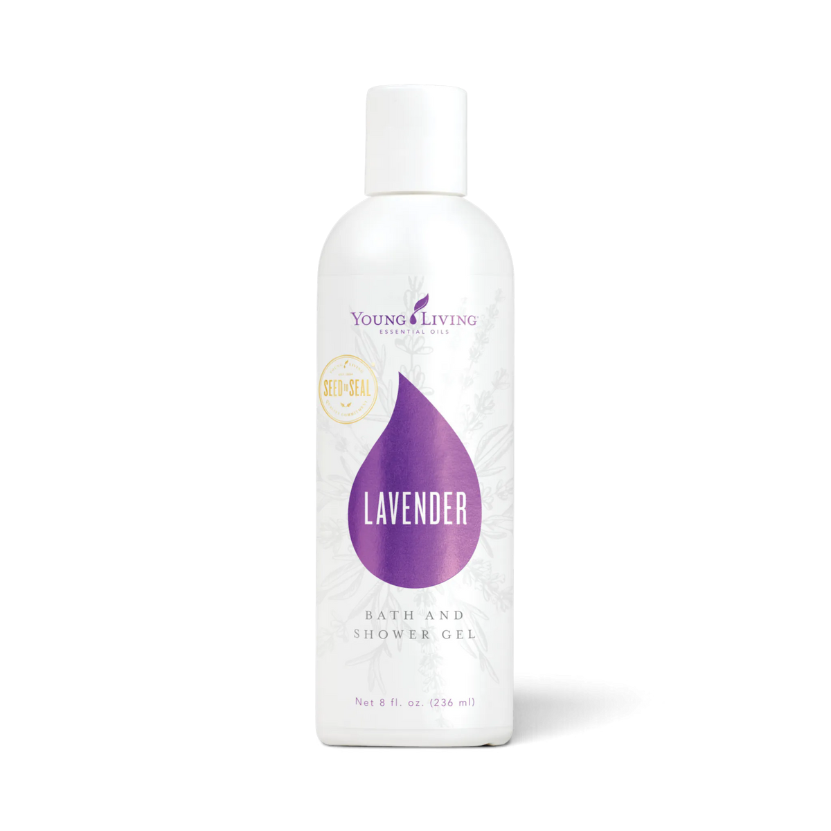 Lavender Bath & Shower Gel, 8 oz