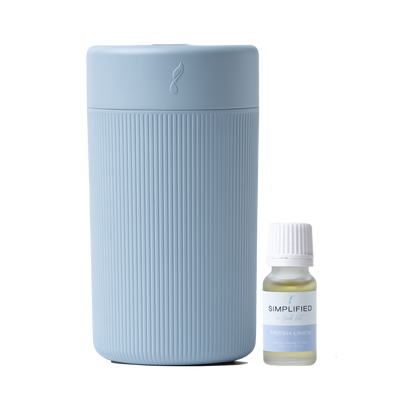 Blue Linen Wanderful Diffuser Bundle