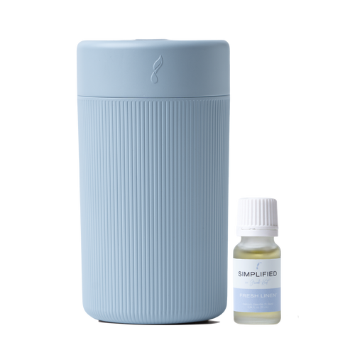 Blue Linen Wanderful Diffuser Bundle