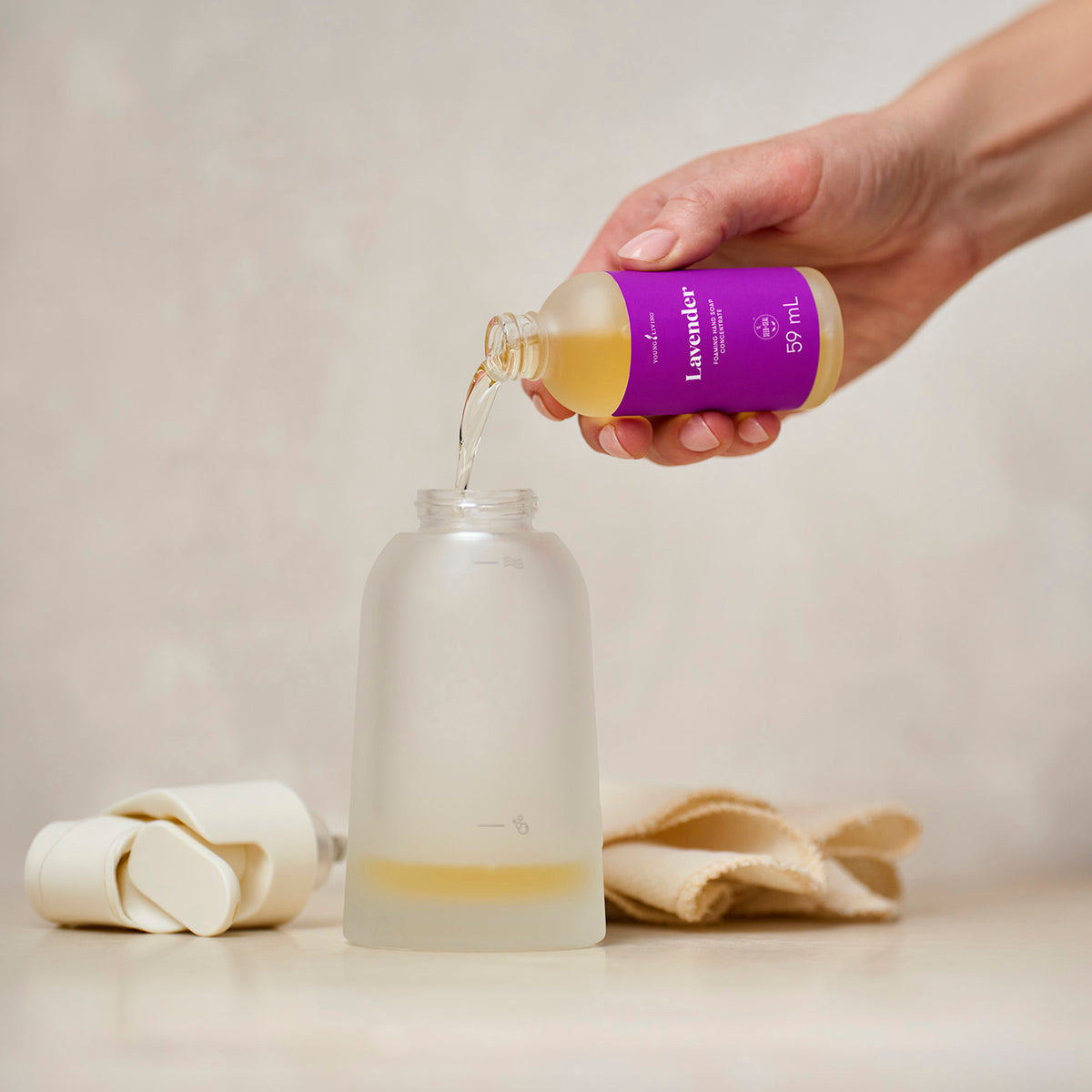 Lavender Foaming Hand Soap Concentrate Collection